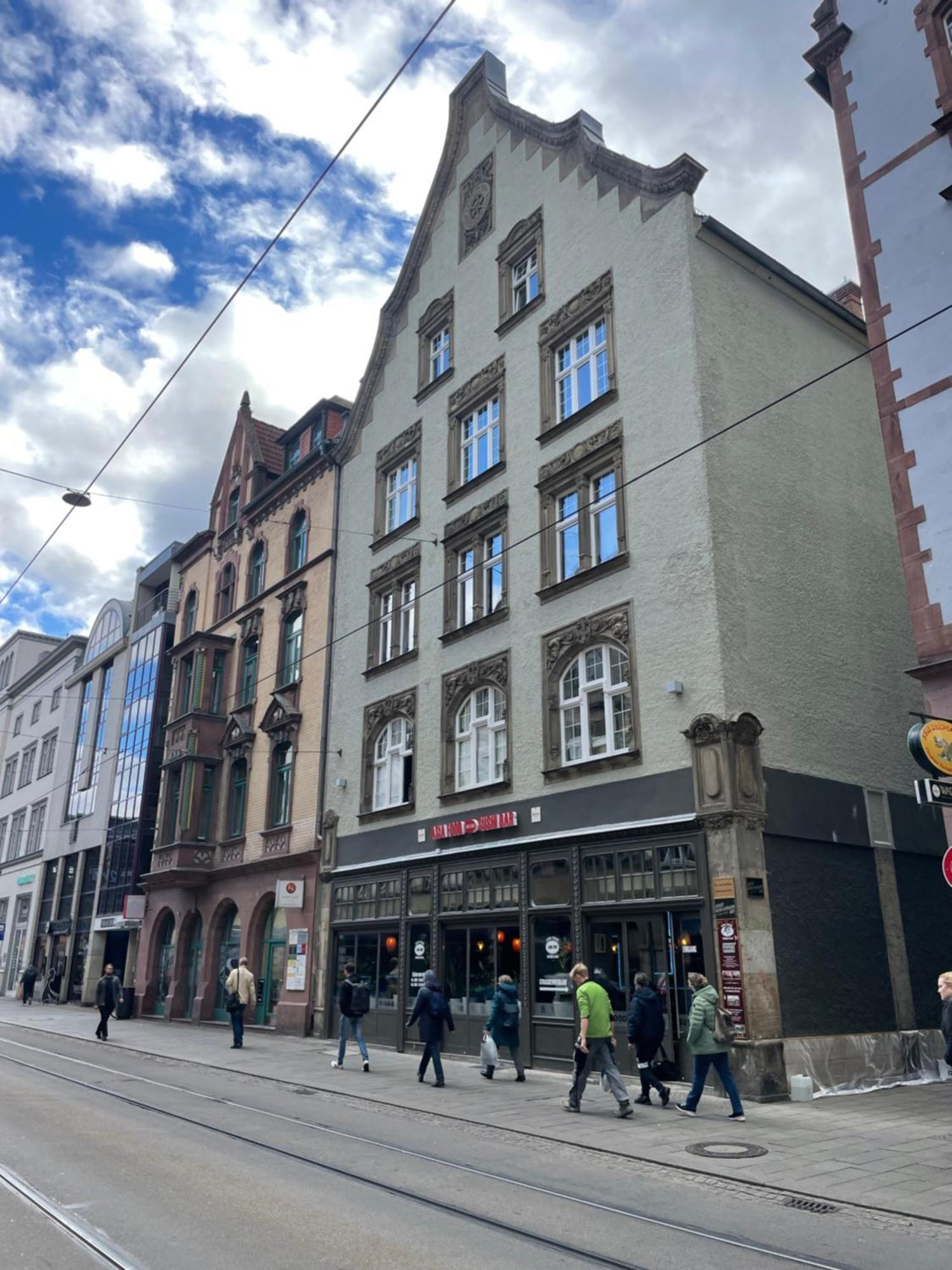 Apartment am Bahnhof Erfurt Exterior foto